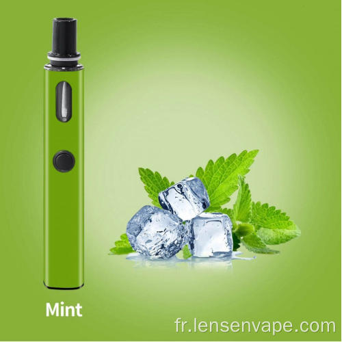 Lensen 400mAh Battery Slim Mint Flavour Cigarette Atomizer